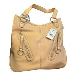 Nine West Y2K Slouchy Hobo Shoulder Bag | Sandy Beige | NWT